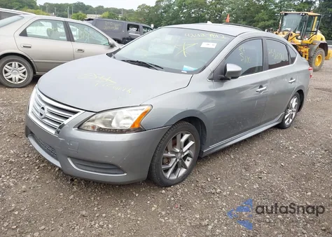 2013 Nissan Sentra Sr из США, поврежденный, VIN 3N1AB7AP1DL674351